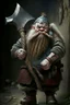 Placeholder: old dwarf with an axe