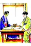 Placeholder: Japanese Watercolour isolated on white backgrouned, "one chance in a lifetime" (一期に一度, ichigo ni ichido).[2] Rikyū's apprentice Yamanoue Sōji instructs in Yamanoue Sōji Ki to give respect to your host "as though it were a meeting that could occur only once in the lifetime" (一期に一度の会のように, ichigo ni ichido no e no yō ni).[3] Ichigo (一期) is a Buddhist term meaning "from one's birth to death", i.e. one's lifetime.