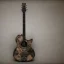 Placeholder: Steampunk GUITAR, hyper realistic