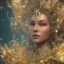 Placeholder: A portrait of a crystalised queen, atmospheric, realistic, unreal engine, cinematic lighting, octane render.