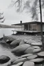 Placeholder: haus am see aus holz alvar aalto vorvergrautes holz