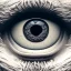 Placeholder: close-up portrait screaming face inside the pupil of eye, ultra-realistic, intricate, 8k resolution, high-quality, fine-detail, digital art, detailed matte, volumetric lighting, dynamic lighting, photorealistic, 3d octane render, illustration,