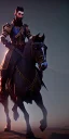 Placeholder: persian cavalry warrior , night ,full moon atmospheric , 8K, super realistic, unreal engine, cinematic lighting, octane render.