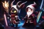 Placeholder: Stikar Chibi santa-claus in 8k solo leveling shadow artstyle, in the style of fairy academia, hollow knight them, close picture, neon lights, intricate details, highly detailed, high details, detailed portrait, masterpiece,ultra detailed, ultra quality