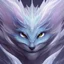 Placeholder: icy blue, anime, elve ,feathers , fae, majestic, ominous, ice, scales,frost on skin, dnd character portrait, intricate, oil on canvas, masterpiece, expert, insanely detailed, 4k resolution, retroanime style, cute big circular reflective eyes, cinematic smooth, intricate detail , soft smooth lighting, soft pastel colors, painted Rena