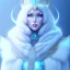 Placeholder: ice kingdom digital painting,a crystal - clear ice, majestic, ice fractal, Digital 2D Fantasy, Illustration,Character Design, magician