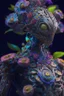 Placeholder: Cyborg flower humanoid alien fused ,highly detailed, hyper-detailed, beautifully, insane details, intricate details, beautifully, Cinematic, Colorful, Editorial Photography, 32k, Super-Resolution, Megapixel, photorealistic rendering