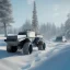 Placeholder: Snow vehicle treads armored alaska