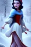 Placeholder: Snow white, beautiful, full body, soft