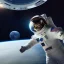 Placeholder: hyper-realistic astronaut with a cat inside spaceship, 8k resolution, high-quality, fine-detail, detailed matte, intricate, 3D octane render, illustration, digital art, brian froud, howard lyon, anna dittman, greg rutowski,