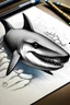 Placeholder: shark draw