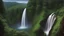 Placeholder: The image showcases a mesmerizing view of a massive waterfall cascading from the top of a mountain hill, with the waterfall soaring to a great height and flowing forcefully into the valley amid lush green trees and vegetation. The image reflects the beauty and power of nature and its enchanting impact on the surrounding environment, inviting viewers to explore these magnificent natural landmarks around the world.