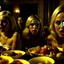 Placeholder: Horror movie shot, hot, ultra realistic, dine, horns, ultra chaos, realistic hot blonde women, party, pieces of meat, organs, hot dynamic, very excited people, hypermaximalist figures, light, 1970's Italian horror movie, sinister,, Dario Argento, Stanley Kubrik, ornate, 4k, photorealism