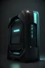 Placeholder: futuristic computer with dark background