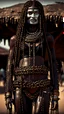 Placeholder: The body and soul of a beautiful woman with chains