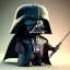 Placeholder: tiny cute {Darth Vader} toy, standing character, soft smooth lighting, soft pastel colors, skottie young, 3d blender render, polycount, modular constructivism, pop surrealism, physically based rendering, square image