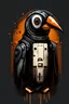 Placeholder: portrait of linux logo robot
