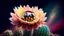 Placeholder: Cactus flower in space