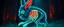 Placeholder: radiant neon werewolf rabbit thick Skeleton with lotsa fluffy fur, motion blur background dark forest
