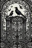 Placeholder: Design an elegant cover inspired by Gothic Victorian architecture, featuring intricate wrought iron gates, dark roses, and brooding ravens.