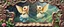 Placeholder: sacred geometry embroidered patterns, two totally symmetric fluffy angel gremlin slug nice cheerleader singing on ornate carved bridge in garden , full body portrait T-pose strong aura, oil painting and air brush, in swing, water spirits in the air