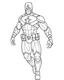 Placeholder: Avengers Captain America, coloring page, no leaves, full body (((((white background))))), only use an outline., real style, line art, white color, clean line art, white background, Sketch style