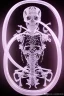 Placeholder: Futuristic Neon crystal skeleton samurai smoke glass fire water