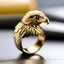 Placeholder: Eagle ring in gold