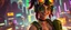 Placeholder: cyberpunk space city, in valley, close up on A charming smiling space pirate hi class girl with disco ball rocket shooting sparks backpack , Blew a fuse in his hips and short-circuited his bits, The Martian fluffy gremlins went wild, the Plutonians dogs screamed, Even black-and-white aliens turned ultraviolet green! in the style of fallout 4 and HR Giger, background motion blur , and volume fog spot lights