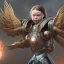 Placeholder:  Greta Thunberg octane render, Adeptus Mechanicus