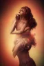 Placeholder: portrait of a woman dance with the devil in style of belinski, high delicate defined details, beautiful, atmospheric, matte, 3 d 8 k octane rendered, sharp focus, illustration, high detail, ultra realistic, highly saturated colors