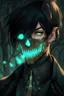 Placeholder: fantasy art, young male, elf, noble, mask, pale skin color