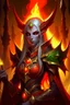 Placeholder: blood elf warlock wow warcraft world affliction corruption soul chaos succubus