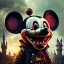 Placeholder: zombie mickey mouse, photorealism, horror, evil, hungry, rotted, high resolution