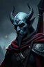 Placeholder: dnd character art of dark elf, gray-skin, drow male, high resolution cgi, 4k, unreal engine 6, high detail, cinematic, concept art, thematic background, well framed