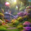 Placeholder: pixar style, volumetric summer garden environment and background, hyper realistic painting of futuristic Nike sneaker, looking excited, volumetric lighting, dramatic lighting, detailed digital painting, anime, ornate, colour-saturated colors, chaotic, small minutiae, tiny features, particulars, centered, smooth, sharp focus, renderman gofur render, 8k, uhd, detailed eyes, realistic shaded volumetric lighting, sunlight caustics, backlight, centered camera view