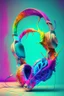 Placeholder: /imagine prompt: headphones, anatomy, colorful,