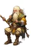 Placeholder: teenage blonde bard mountain dwarf with silver flute dnd