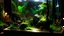 Placeholder: iperrealistic diorama epic jungle prism lightining by asuma