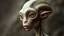 Placeholder: Portrait of a beautiful intelligent alien,