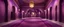 Placeholder: Hyper realistic detailed hallway inside purple wall Mosque with maroon pillars, beautiful carpet & ceiling lights at night