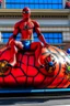 Placeholder: spiderman float in the macy's day parade