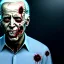 Placeholder: Ultra realistic image, joe biden zombie, zombie performance, skull, grey glow eyes. green blood, torn arm, night, walking twisted, waist up view, thriller style, dark ambient, highly detailed, White House background, concept art, unreal engine 5, god rays, ray tracing, RTX, lumen lighting, ultra detail, volumetric lighting, 3d, finely drawn, high definition, high resolution.