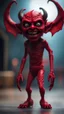 Placeholder: full body shot of lipstick red faced demon from the movie "insidious", bokeh like f/0.8, tilt-shift lens 8k, high detail, smooth render, down-light, unreal engine, prize winning