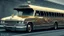 Placeholder: the funeral buss driving on the freeway, perfect composition, hyperrealistic, super detailed, 8k, high quality, trending on artstation, studio photo, highly detailed, wide borders