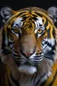 Placeholder: portrait of a tiger mixed with whale