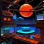 Placeholder: cyberpunk retro capital futuristic for comics
