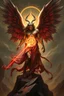 Placeholder: Samael the fallen angel, the angel of death, the avenger of sins and the seducer, warrior, demon prince, the bringer of light, who bears the Seal of Darkness,