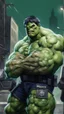 Placeholder: Hulk but police