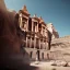 Placeholder: Petra + Ürdün, photo realistic, unreal engine